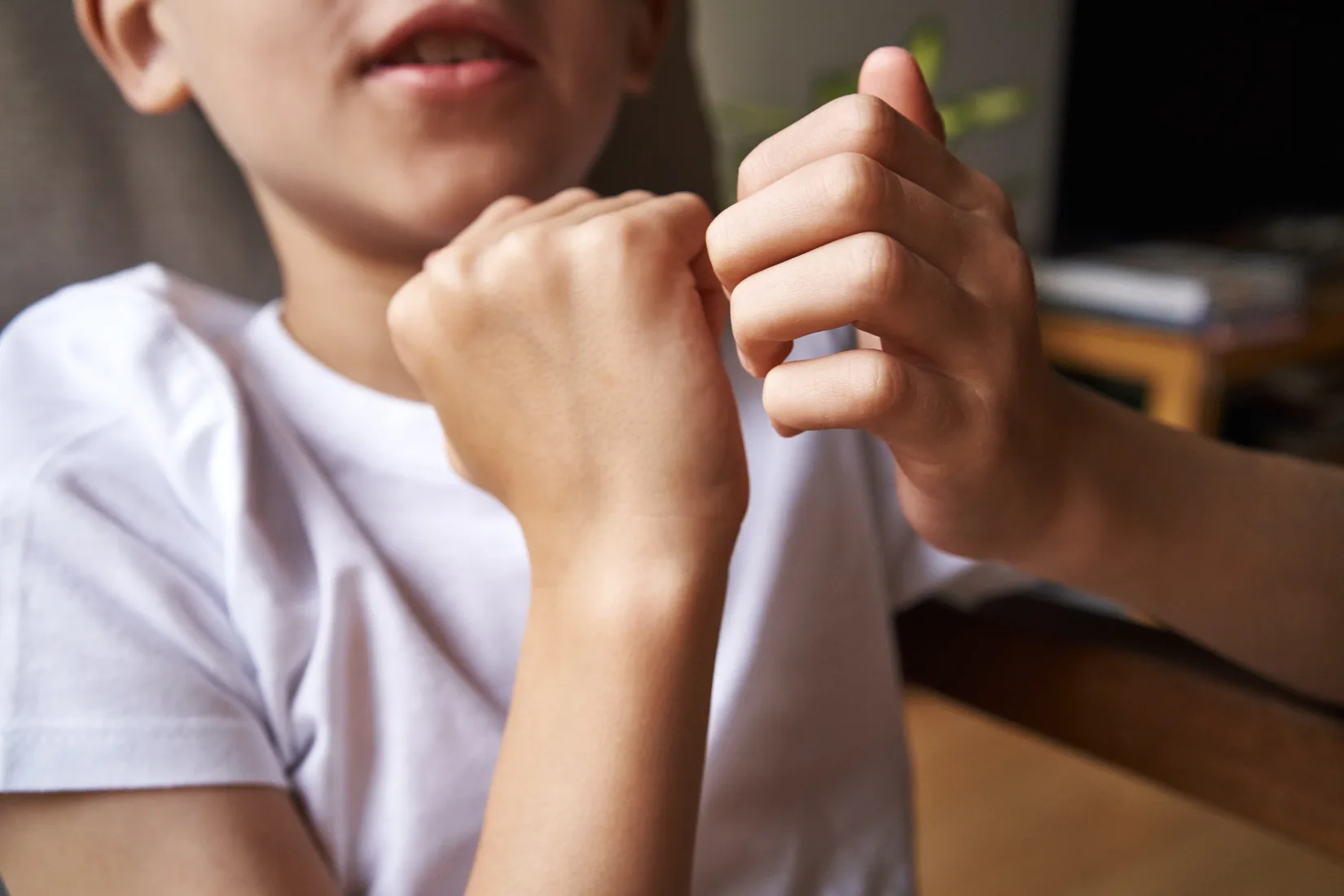 Huoli lapsen tunne-elämästä ja käyttäytymisestä